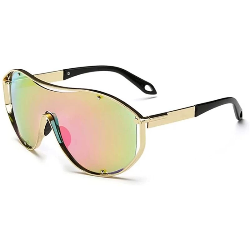 Goggle One of the cool new trend sunglasses fashion sunglasses - Bright color - CP125KC19QD $31.75