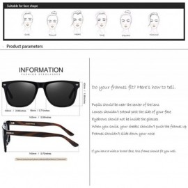 Oval Vintage Polarized Sunglasses for Men Women Classic Retro UV400 Protection Designer Style Sun Glasses - CQ18TO33KTZ $12.14