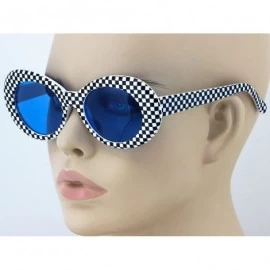 Goggle Clout Goggles Oval Mod Retro Thick Frame Rapper Hypebeast Eyewear Supreme Glasses Cool Sunglasses - CV185Z9923S $9.68