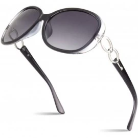 Round Polarized Sunglasses for Women Sun Glasses Fashion Oversized Shades S85 - C418WU5L4NH $16.79