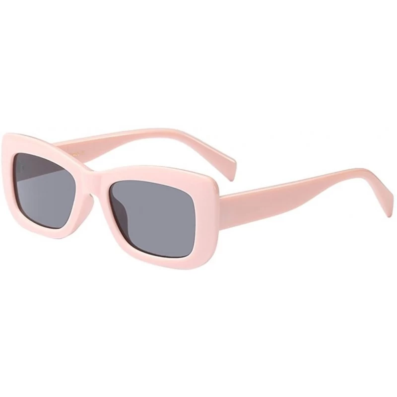 Goggle Retro Star Style Womens Sunglasses Goggles UV400 Eyeglasses for Summer - Pink - C218G82WY6M $11.05