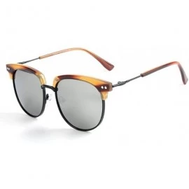 Sport New Fashion Colorful Sunglasses Female Pc Half Frame New Polarized Sunglasses - CR18T9NIZK2 $38.54