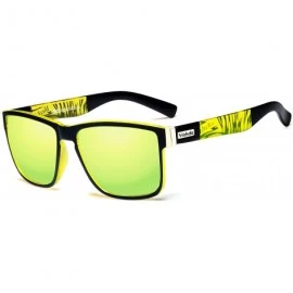 Square Polarized Sunglasses Men Driving Shades Male Sun Glasses For Men Spuare Mirror Summer UV400 - CB18ZT7HKKY $24.24