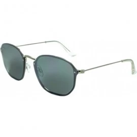 Sport 7092 Fashion Round Sunglasses UV Protection - Silver - C818O7MTDXK $61.48