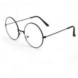 Oversized CIRCLE" GLASSES - Black - CN197Y6YEZY $24.91