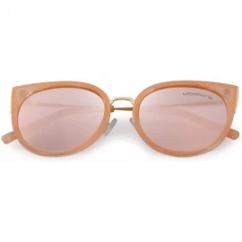 Square Cat Eye Sunglasses Women Retro Polarized Brand Sun Glasses S6018 - Pink - C2186D572C8 $10.90