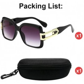 Sport Anti-glare Retro Sunglasses Outdoor Sport Driving Goggles for Men Women - Black&transparent - C818CYXTD5K $15.06
