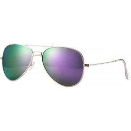 Aviator Classic Polarized Aviator Sunglasses for Men and Women UV400 Protection - CP184DT5QXG $22.85