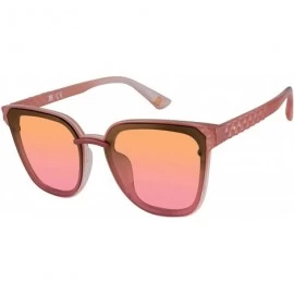 Rectangular LD293 Rectangular Sunglasses - Rose Fade - 59 mm - CA1903T8ADC $44.44