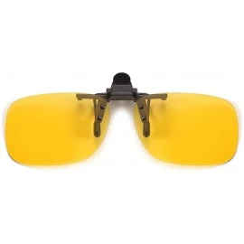 Oval Polarized clip driver driving sunglasses men's glasses frame - Light Gray to Dark Gray - CT190MR2OHY $26.05