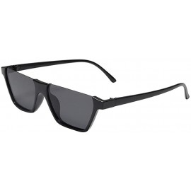 Sport Women Men Unisex Performance Sport Style Retro Mirrored Sunglasses - Black - CI18Q2RY3DH $18.11