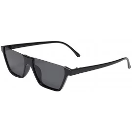 Sport Women Men Unisex Performance Sport Style Retro Mirrored Sunglasses - Black - CI18Q2RY3DH $9.06