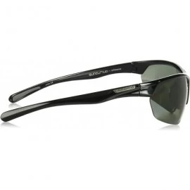 Rimless Slice Polarized Sunglasses - Black - CH189X088Y8 $51.86