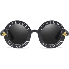 Goggle Retro Small Round Sunglasses Women Vintage Brand Shades Metal Color Sun Glasses Fashion Designer Lunette - CT198ZZRDOK...