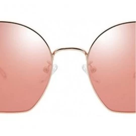 Aviator Men's Polarized Stainless Steel Frame Sunglasses - Gradient Sunglasses Lightweight Frame - D - CN18RYE5ELQ $88.16