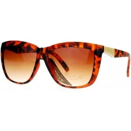 Butterfly Diva Womens Oversize Cat Eye Butterfly Plastic Sunglasses - Matte Tortoise - CD122KQ86T5 $12.36