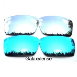 Oversized Replacement Lenses Gascan Blue&Titanium Color Polarized 2 Pairs - Blue&titanium - CT122ER18GN $14.30