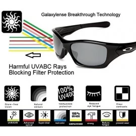 Oversized Replacement Lenses Gascan Blue&Titanium Color Polarized 2 Pairs - Blue&titanium - CT122ER18GN $26.86