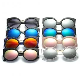 Aviator Goggles Brand Designer Vintage Sunglasses Oculos De Sol Men Women Round C2 - C4 - CG18YZWRWON $8.94