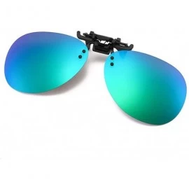 Rectangular Polarized Sunglasses Fishing Driving Prescription - Green-aviator - CK18H7KWUMW $20.71
