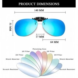 Rectangular Polarized Sunglasses Fishing Driving Prescription - Green-aviator - CK18H7KWUMW $20.71