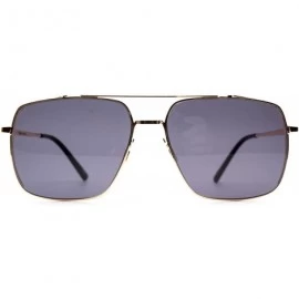 Square F055 Classic Square- for Mens 100% UV PROTECTION - Gold-black - C7192TG88DA $15.66