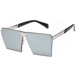 Oversized Women Vintage Sunglasses Large Frame Square Sunglasses HD Outdoor Eyewear With Case UV400 Protection - C618X03CIQE ...