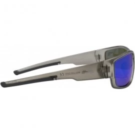 Sport Men's Vero Polarized Wrap Sunglasses - Smoke Crystal - CD18MCLKN4H $28.08
