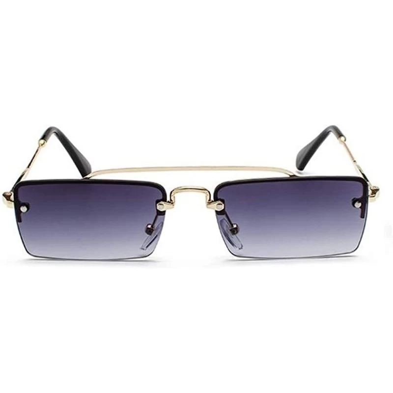 Aviator Modern Retro Sunglasses Square Durable Frame HD Lenses with Case UV Protection Driving Cycling Eyewear - C7 - CI18LDU...