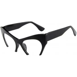 Oversized Oversized Sunglasses Vintage Irregular - C - CS1960KKETD $15.62