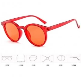 Square MOD-Style Cat Eye Round Frame Sunglasses A Variety of Color Design - S11 - CE189OKZXAA $13.96