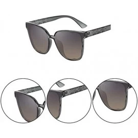 Oval Women's Sunglasses Polarized Glasses Vintage Sun Glasses for Men Women Driving Eyes Protection - Style5 - C618RLKY9DH $9.15
