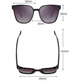 Oval Women's Sunglasses Polarized Glasses Vintage Sun Glasses for Men Women Driving Eyes Protection - Style5 - C618RLKY9DH $9.15