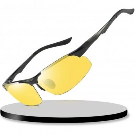 Goggle Womens Driving Polarized Vision Glasses - A-black Frame Night Lens - CI18MCEM76H $29.61