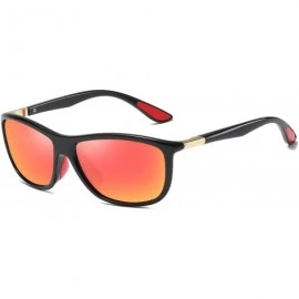 Goggle Polarized Sunglasses Protection Eyeglasses - Orange - C818TZZQUS6 $51.31