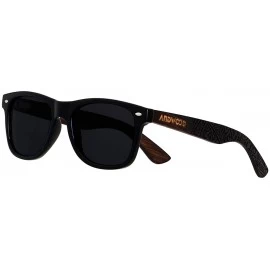 Sport Wood Sunglasses Polarized for Men Women Uv Protection Wooden Bamboo Frame Mirrored Sun Glasses SERRA - CM18IGOLG63 $39.02