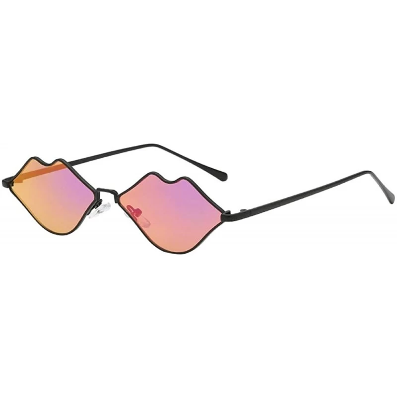 Rectangular Sunglasses Polarized Protection REYO Irregular - E - CT18NW9CI87 $7.49