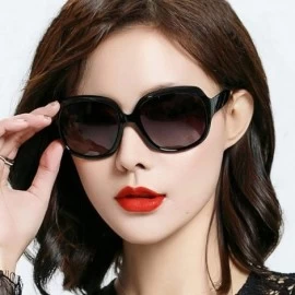 Goggle Luxury Oversized Polarized Sunglasses Women Elegant Er Sun Glasses Driving Ladies Sunglass Out - Coffee - C2199C4Z48U ...