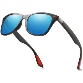 Rectangular Polarized Sunglasses Driving Photosensitive Glasses 100% UV protection - Sand Black/Discolour - CR18SO45NNK $13.81