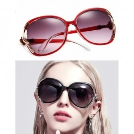 Oversized Women's Oversized Non-Polarized Vintage Sunglasses - Leopard - CI18WM0OXD5 $8.01
