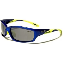 Sport Blue Motorcycle Biker Outdoor Tactical Rectangle TR-90 Frame Sport Sunglasses - CC1802O52ZI $13.08