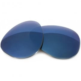 Aviator Non-Polarized Replacement Lenses for Ray-Ban RB3025 Aviator Large (55mm) - Midnight Blue Mirror Tint - C211ZJ5V8XB $4...
