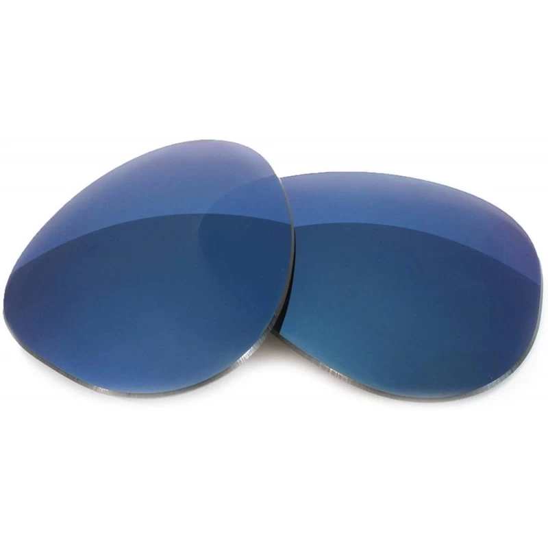 Aviator Non-Polarized Replacement Lenses for Ray-Ban RB3025 Aviator Large (55mm) - Midnight Blue Mirror Tint - C211ZJ5V8XB $1...