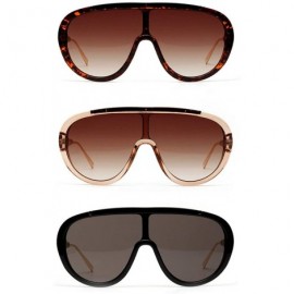 Oval Vintage Tama o Hombres Mujeres Masculino - Brown - CE194THXTL9 $10.65