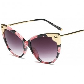 Butterfly New Fashion Butterfly Sunglasses Vintage Brand Designer metal Frame Women Sun Glasses UV400 - Flower - C218NW27L3E ...