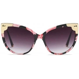 Butterfly New Fashion Butterfly Sunglasses Vintage Brand Designer metal Frame Women Sun Glasses UV400 - Flower - C218NW27L3E ...