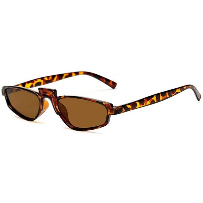 Square 2019 Vintage Small Square Frame Best Selling Trend Sunglasses Women Brand C4 - C3 - CL18YNDDOUO $8.49