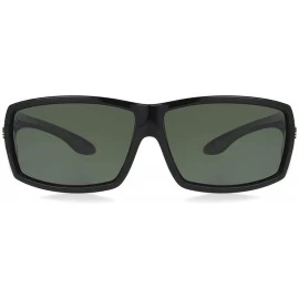 Rectangular Haven-Breckenridge Rectangular Fits Over Sunglasses - Black - CL196H26WA2 $49.54