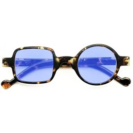 Round glasses Fashion Shades Sunglasses - Blue - C0192QMNYNU $12.24