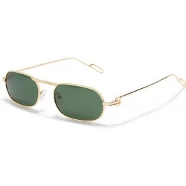 Sport Small Long Frame Polarized Sunglasses Personalized Shading Mirror - 2 - CV190O4454C $63.48